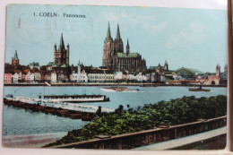AK Köln Panorama 1914 Gebraucht #PD588 - Autres & Non Classés