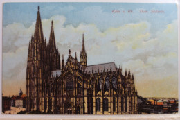 AK Köln Dom, Südseite 1913 Gebraucht #PD565 - Other & Unclassified