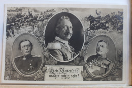 AK Deutschland Porträtkarte - Kaiser, V. Haeseler U. V. Goltz Ungebraucht #PD676 - Other & Unclassified