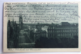 AK Wien I, Votivkirche Mit Universität 1923 Gebraucht #PC829 - Andere & Zonder Classificatie