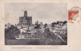 Saint Etienne Du Bois (01 Ain) Vue Générale Du Bourg Sud Circulée 1916 - Unclassified