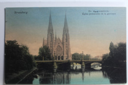 AK Straßburg Evang. Garnisonskirche Ungebraucht #PC981 - Andere & Zonder Classificatie