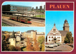 72617126 Plauen Vogtland Oberer Bahnhof Otto Grotewohl Platz Rathaus Plauen - Sonstige & Ohne Zuordnung