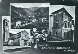 Cr412 Cartolina Saluti Da Bagno Di Romagna Provincia Di Forli' Emilia Romagna - Forli
