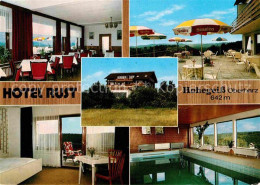 72616746 Hohegeiss Harz Hotel Rust Gastraum Terrasse Gaestezimmer Hallenbad Hohe - Other & Unclassified