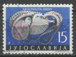 Yougoslavie - Jugoslawien - Yugoslavia 1956 Y&T N°698 - Michel N°796 (o) - 15d Argonaute - Gebruikt