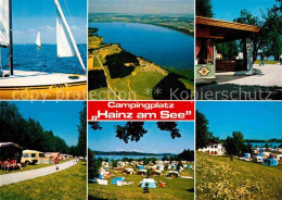 72616659 Petting Waginger See Fliegeraufnahme Campingplatz Hainz Am See Teilansi - Other & Unclassified