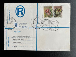 SOUTH AFRICA RSA 1978 REGISTERED LETTER LADANNA TO EPPINDUST CAPE TOWN 07-03-1978 ZUID AFRIKA - Lettres & Documents