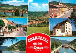 72616633 Obernzell Donau Panorama Hauptstrasse Ausflugsdampfer Obernzell - Other & Unclassified