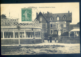Cpa Du 76 Quiberville -- Entrée De L' Hôtel Du Casino   STEP162 - Other & Unclassified