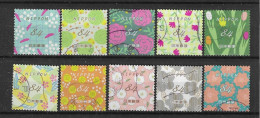 Japan 2022 Greetings Y.T. 11037/11046 (0) - Used Stamps