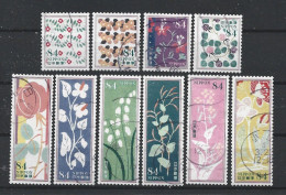 Japan 2022 Flowers Y.T. 10914/10923 (0) - Used Stamps