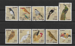 Japan 2022 Birds Y.T. 10894/10903 (0) - Used Stamps