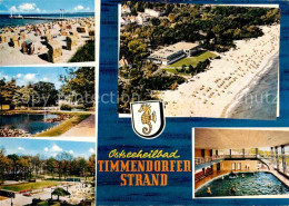 72616436 Timmendorfer Strand Strand Promenade Hallenbad Fliegeraufnahme Timmendo - Timmendorfer Strand