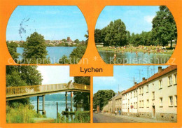 72616329 Lychen Stadtsee Strandbad Grosser Lychensee Fussgaengerbruecke Fuersten - Lychen