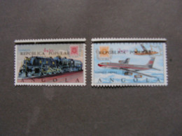 Angola Lot  Train And Plain   ** MNH - Angola