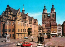 72616289 Wittenberg Lutherstadt Markt Rathaus Stadtkirche Denkmal Wittenberg - Wittenberg