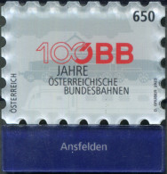 AUSTRIA - 2023 - S/S MNH ** - 100 Years Of The Railway Company, ÖBB. Ansfelden - Nuevos