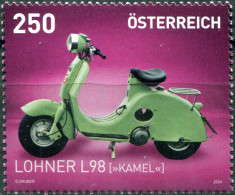 AUSTRIA - 2024 - STAMP MNH ** - Motorbikes. Lohner L98 Kamel - Nuovi