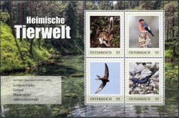 AUSTRIA - 2024 - SOUVENIR SHEET MNH ** - Domestic Fauna - Ongebruikt