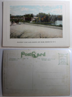 AK New York Prospect Park Lake, Bridge And Road, Brooklyn Ungebraucht #PB114 - Other & Unclassified