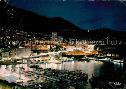 72615745 Monaco Le Port Et Monte Carlo La Nuit Monaco - Andere & Zonder Classificatie