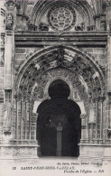 CPA 89 SAINT PERE SOUS VEZELAY PORCHE DE L'EGLISE - Autres & Non Classés