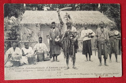 CPA -Exposition Internationale D' Amiens 1906- Village Sénégalais - Sakoky Et Ses Tam Tam - Amiens