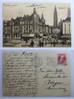 AK Brüssel Anvers Hansahuis 1911 Gebraucht #PB832 - Other & Unclassified