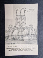 CP BELGIQUE (M2409) LIEGE EXPOSITION 1905 (2 Vues) Pierre Ney Verviers Soleil Le Grand Portique - Lüttich