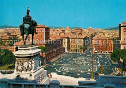 72615581 Roma Rom Piazza Venezia Dall Altare Della Patria  - Autres & Non Classés