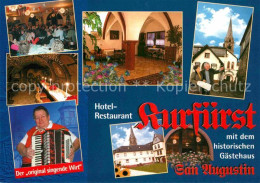 72615505 Kamp-Bornhofen Hotel Restaurant Kurfuerst Mit Gaestehaus San Augustin S - Andere & Zonder Classificatie
