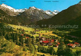 72615476 Hinterstein Bad Hindelang Mit Kugelhorn Aelpelekopf Schaenzlespitze  Ba - Hindelang