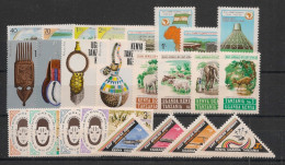 KENYA - UGANDA - TANZANIA - 1975-76 - N°YT. 285 à 308 - Complet - Neuf Luxe ** / MNH / Postfrisch - Kenya, Uganda & Tanzania