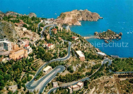 72615427 Taormina Sizilien Isola Bella Fliegeraufnahme Taormina - Other & Unclassified