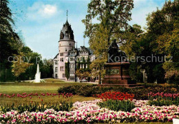 72614794 Detmold Fuerstliches Residenzschloss Park Fontaene Detmold - Detmold