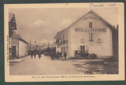 CP - 39 - Col De La Faucille - Hôtel De La Couronne - Autres & Non Classés