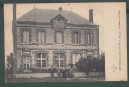 CP - 41 Montrieux-en-Sologne - Mairie - Ecole - Château De La Planche - Andere & Zonder Classificatie