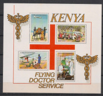 KENYA - 1980 - Bloc-feuillet BF N°YT. 12 - Flying Doctor - Neuf Luxe ** / MNH / Postfrisch - Kenya (1963-...)