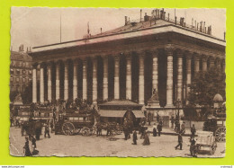 Imprimé 75 Paris Place De La Bourse VOIR DOS Laboratoires SAREIN Envoyée à Dr Magnier à Beausoleil En 1953 - Piazze