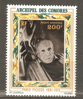 Comoros: Single Mint Stamp, Picasso Commemoration, 1973, Mi#162, MNH - Komoren (1975-...)