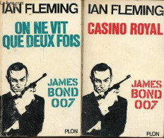 Lot De 2 Livres James Bond 007 : On Ne Vit Que Deux Fois + Casino Royal. - Fleming Ian - 1965 - Autres & Non Classés