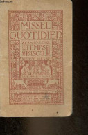 Missel Quotidien - Fascicule 7 : Le Temps Pascal. - Collectif - 1920 - Godsdienst