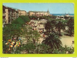 Haute Corse BASTIA N°1223 Place St Nicolas Kiosque BATEAU Animée VOIR DOS Et Flamme De Corté En 1960 - Bastia