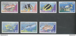 2003 Seychelles - Yvert N. 864-70 - Pesci - 14 Valori - Serie Completa 7 Valori - MNH** - Fishes