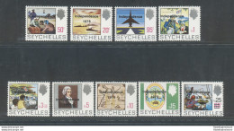 1976 Seychelles - Yvert N. 354A-354J - Indipendenza - 9 Valori - Serie Completa - MNH** - Andere & Zonder Classificatie