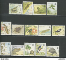 1993 Seychelles - Yvert N. 756-69 - Serie Ordinaria Flora E Fauna - 14 Valori - Serie Completa - MNH** - Other & Unclassified