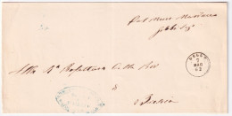 1862-Dello C.2 (7.5.62) Su Piego In Franchigia - Non Classés