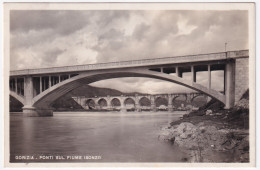 1948-Gorizia Ponte Su Fiume Isonzo Viaggiata (2.10) Affrancata Posta Aerea Coppi - Gorizia