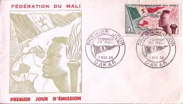 1959-MALI Indipendenza F.25 (1) Fdc - Mali (1959-...)